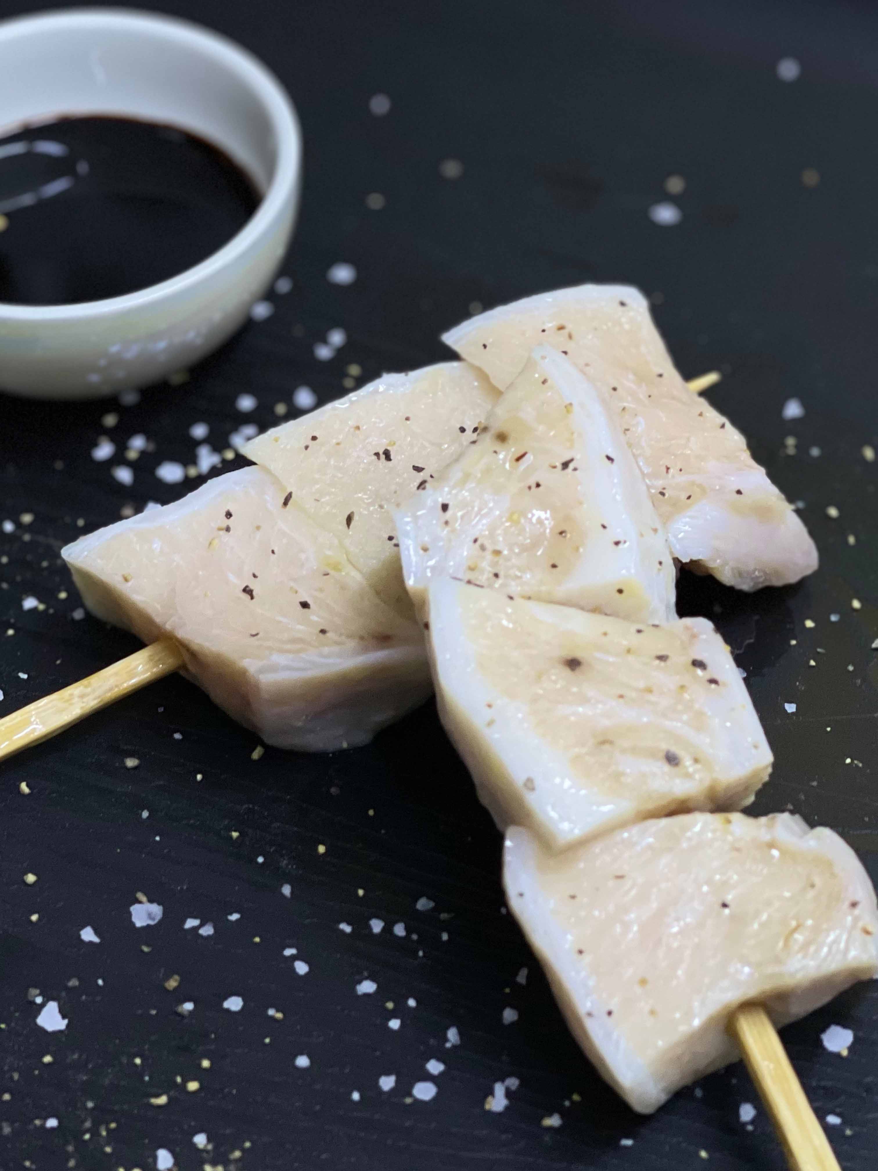 Hungry BBQ Sashimi Grade Mekajiki (Swordfish) Belly Skewers